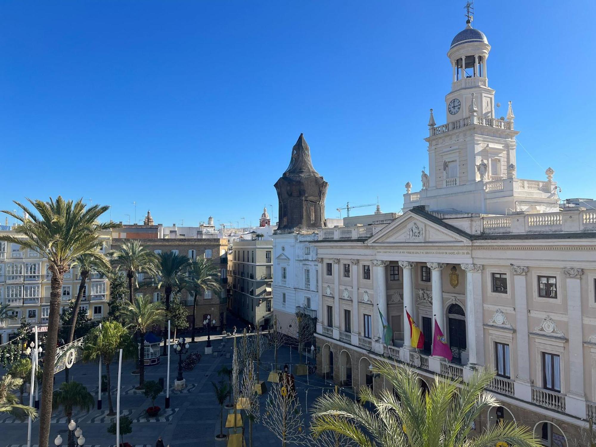 Penthouse La Plaza En Cadiz Centro Grupo Ac Gestion Apartment Екстериор снимка