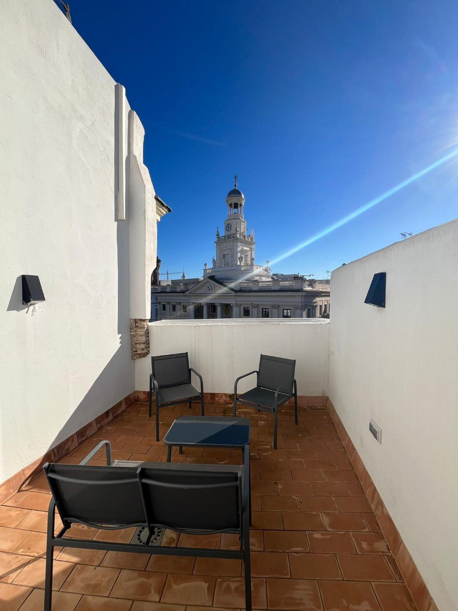 Penthouse La Plaza En Cadiz Centro Grupo Ac Gestion Apartment Екстериор снимка